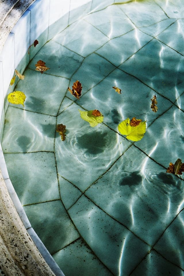 Les déchets qui tombent dans le jacuzzi risquent de boucher votre filtre à cartouches